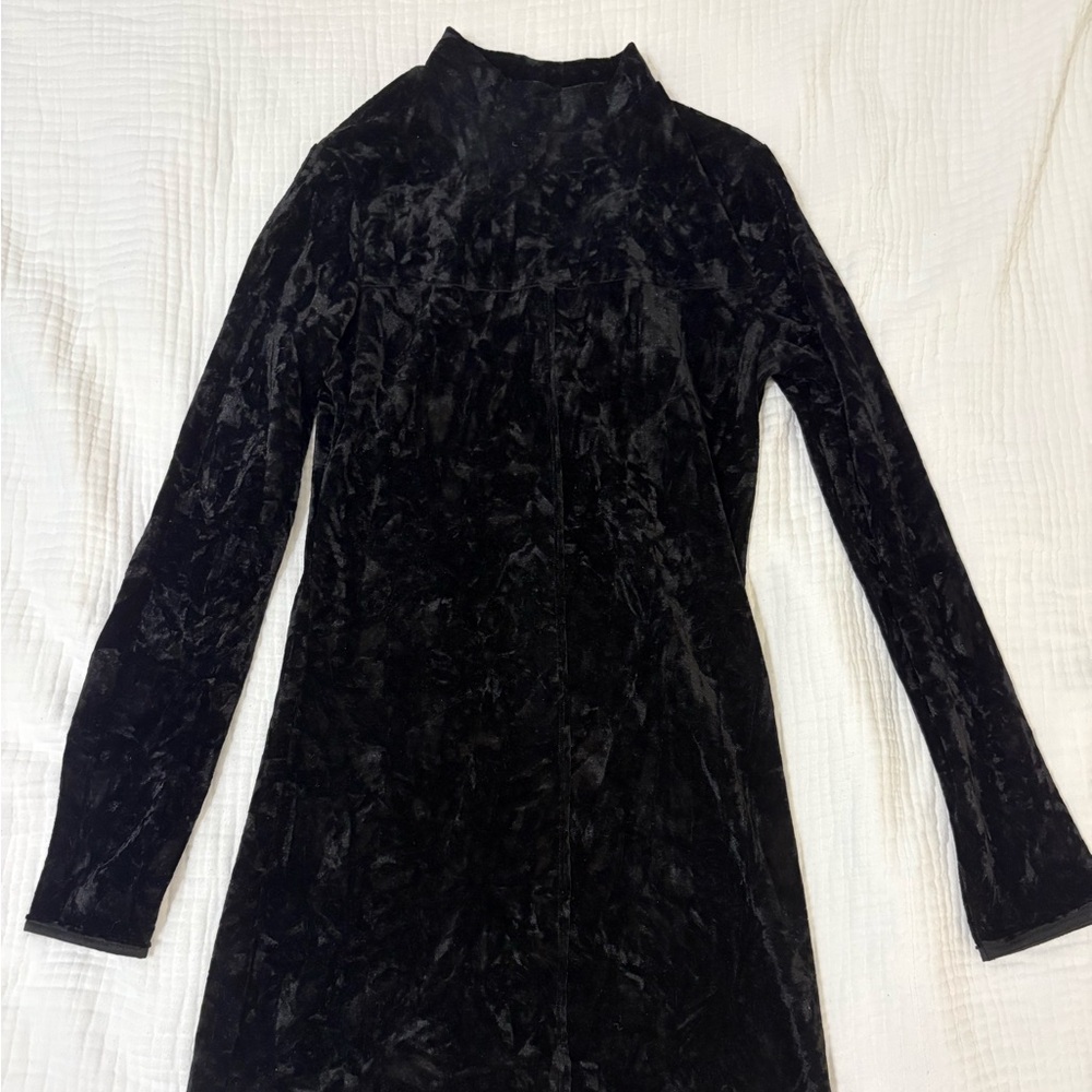 Urban Outfitters Black Long Sleeve Dress